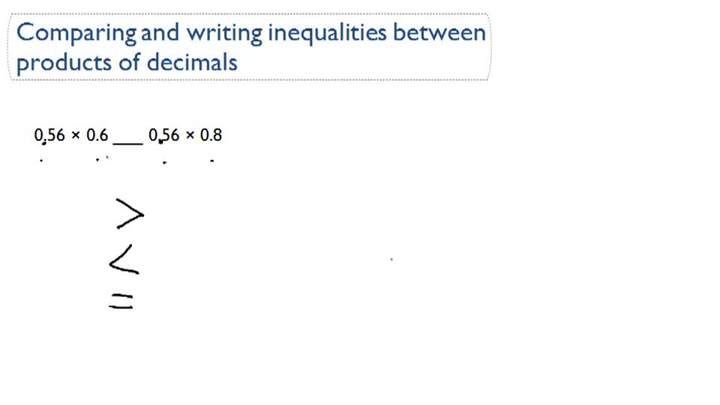 Multiplicación de decimales - Ejemplo 8