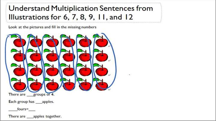 Multiplicar por 6,7,8,9,11 y 12 - Ejemplo 1