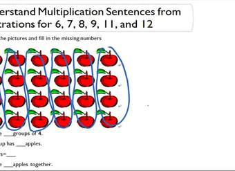 Multiplicar por 6,7,8,9,11 y 12 - Ejemplo 1