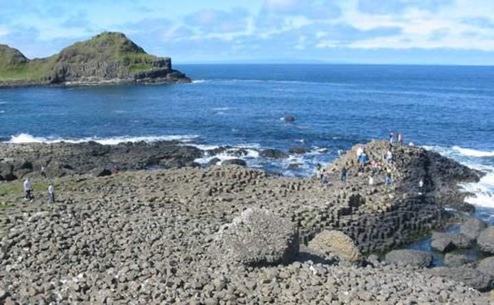 Geología extraña: calzada del gigante