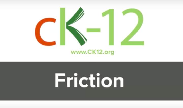 La fuerza de fricción