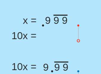 ¿1 es igual a 0.999 ...?