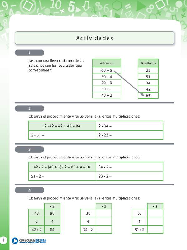 Cálculo mental 14