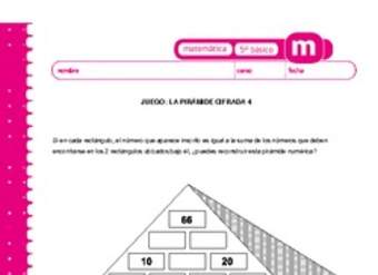 Juego: la pirámide cifrada 4