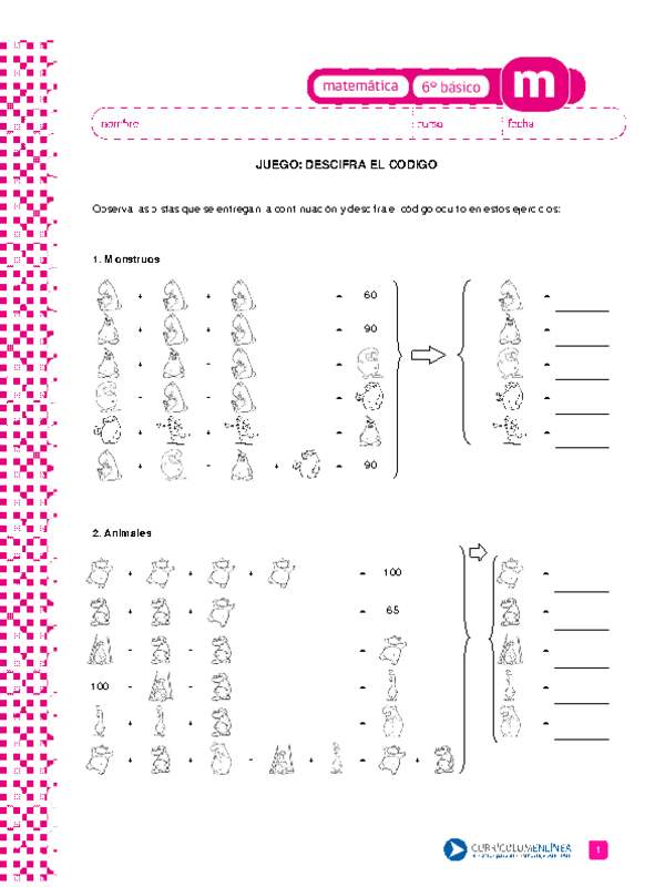 Juego: descifra el código