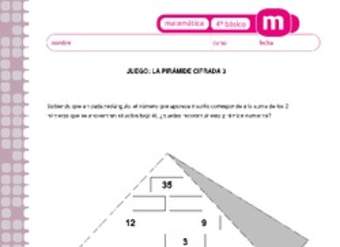 Juego: la pirámide cifrada 3