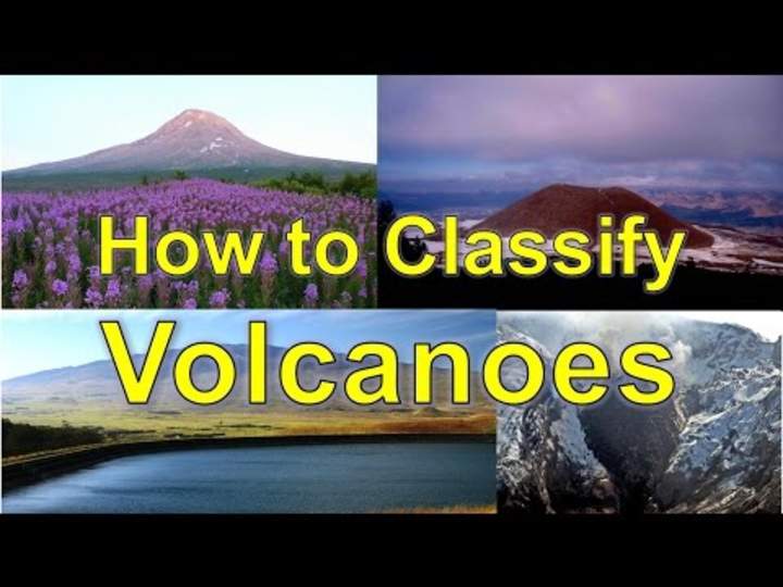 Cómo clasificar volcanes