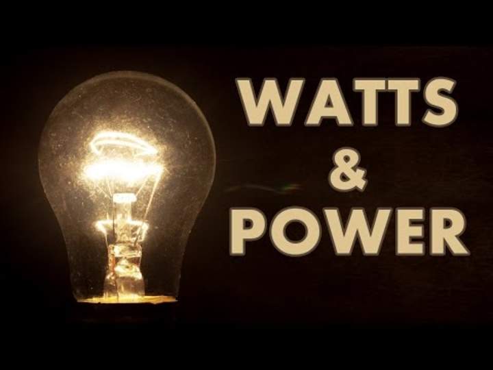 Electricidad básica: potencia y vatios