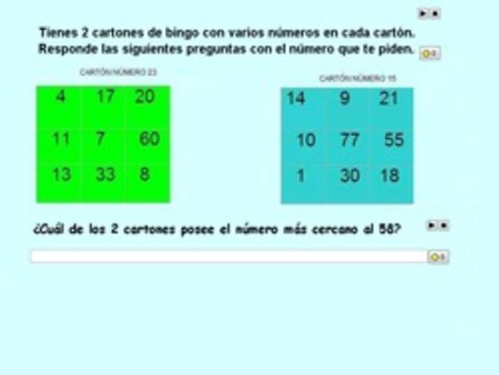 Comparar números hasta 100