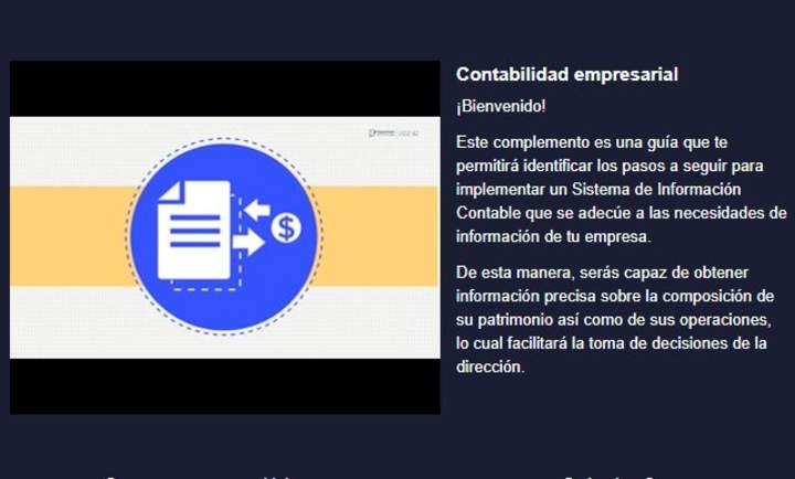 Curso: Contabilidad empresarial