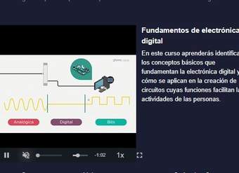 Curso: Fundamentos de electrónica digital