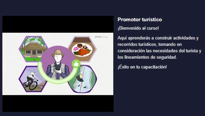 Curso: Promotor turístico