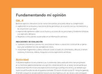 Ejemplo Evaluación Programas - OA04 - Fundamentando mi opinión