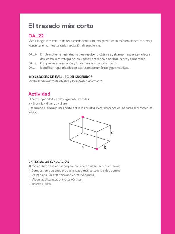 Evaluación Programas - MA04 OA22 - U2 - El trazado más corto