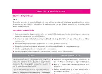 Evaluación Programas - MA1M OA14 - U4 - PROBLEMA DE PROBABILIDADES