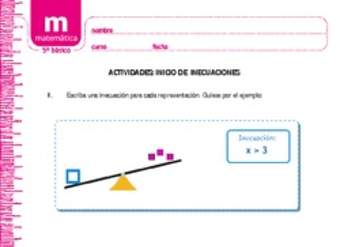 Inicio de inecuaciones