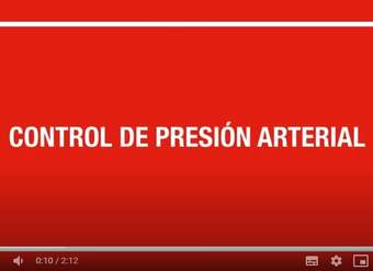 Control de presión arterial