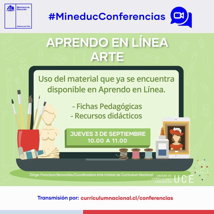 Conferencia en línea: Aprendo en línea Arte