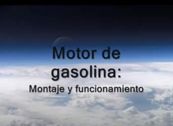 Motor de combustión interna a gasolina armándolo paso a paso