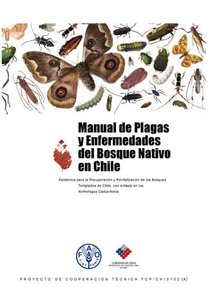 FAO (2008). Manual de plagas y enfermedades del bosque nativo en Chile