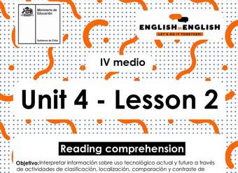 Inglés 4° Medio Unidad 4 - Lesson 2