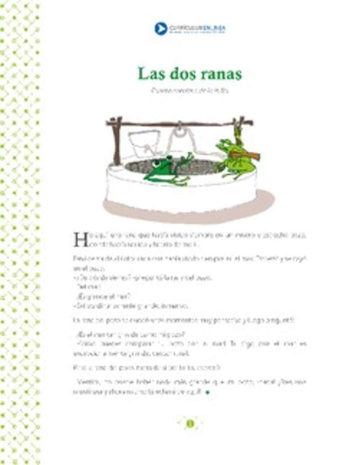 Las dos ranas