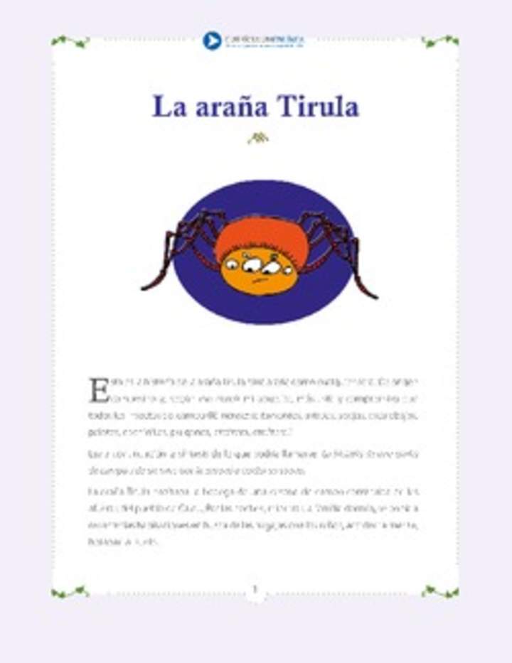 La araña Tirula