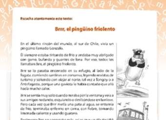 Texto el pinguino