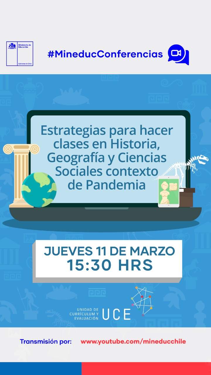 Conferencia en línea: Estrategias para hacer clases en HGCS y EC en contexto de Pandemia