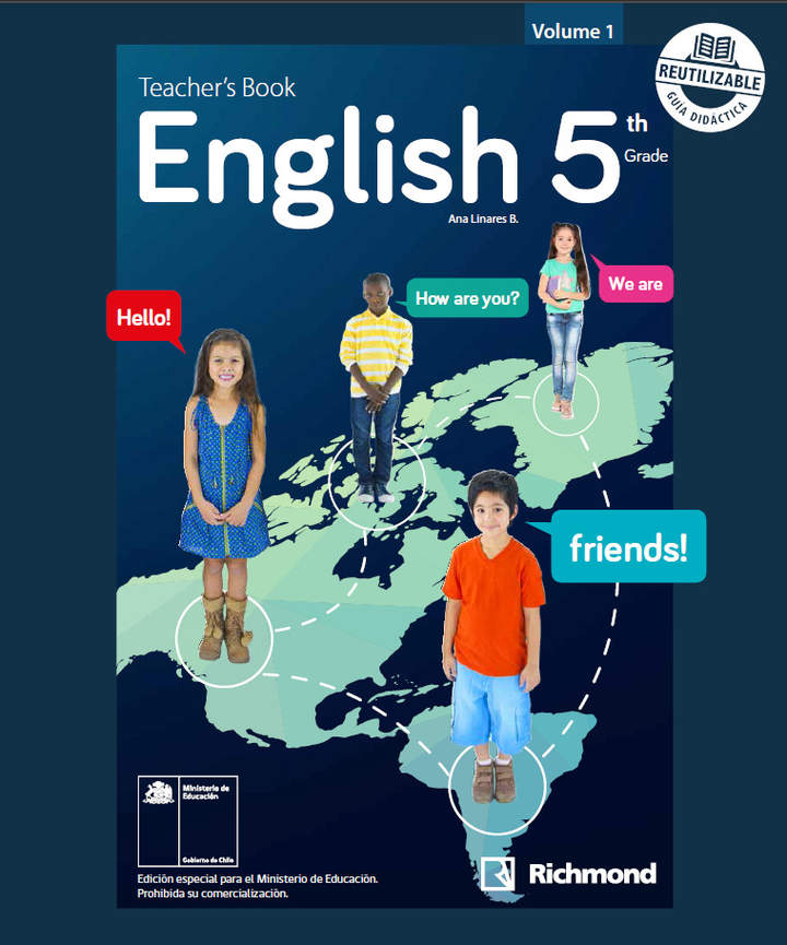 Inglés 5° básico, Richmond, Teacher's Book Volume 1