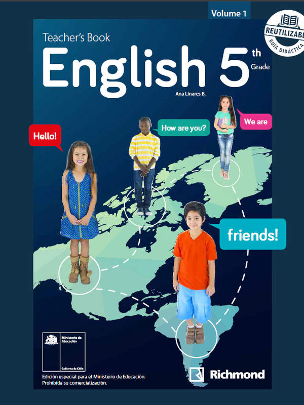 Inglés 5° básico, Richmond, Teacher's Book Volume 1