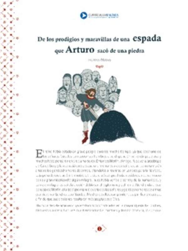 De los prodigios y aventuras de una espada que Arturo sacó de una piedra