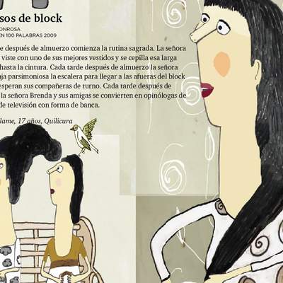 Imagen para microcuento "Famosos de block"