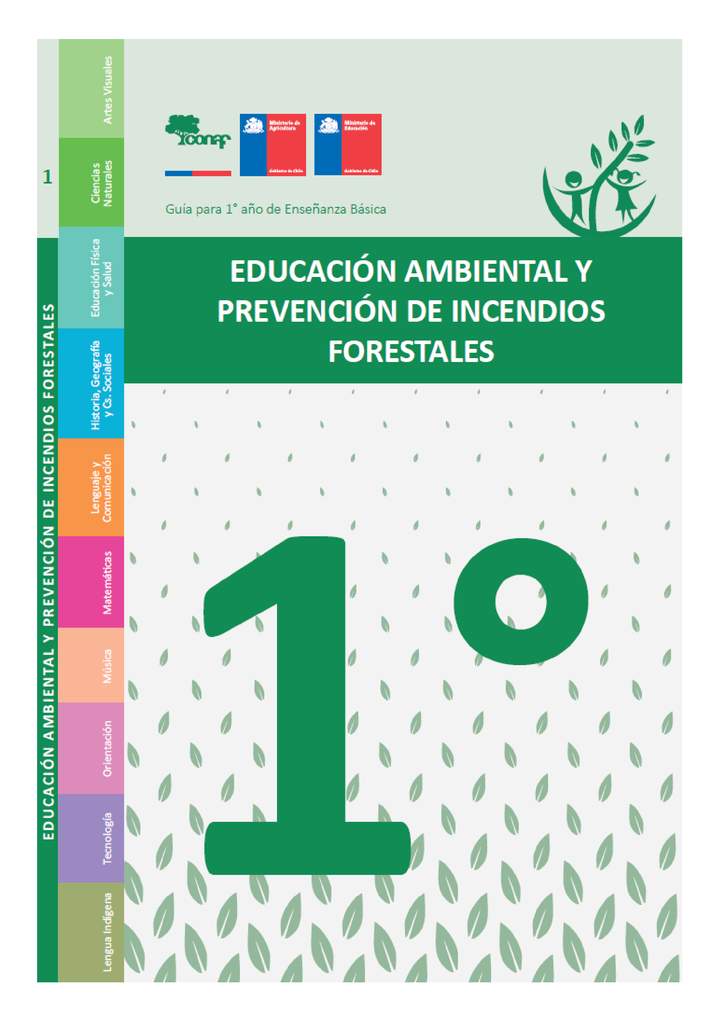 Educación ambiental y prevención de incendios forestales - 1° básico