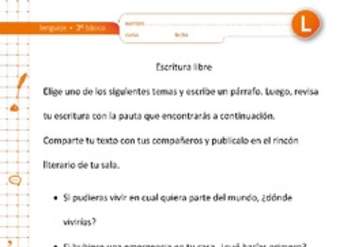 Escritura libre