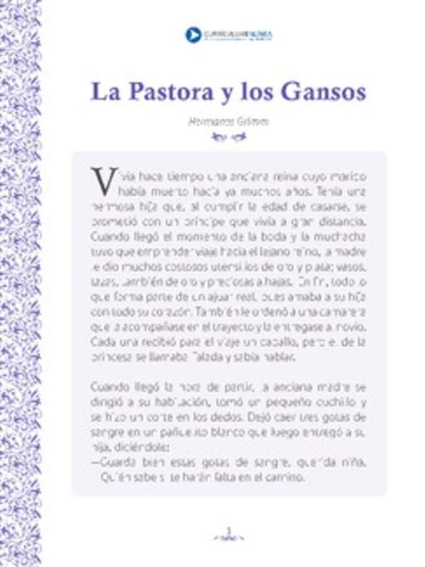 La pastora y los gansos