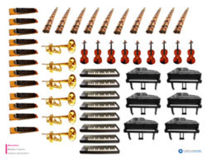 Imagen de instrumentos musicales (II)