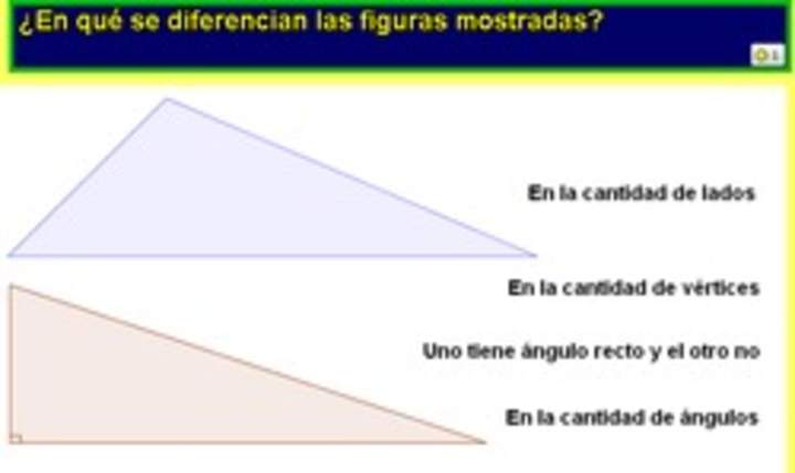 Diferencias entre dos figuras geométricas