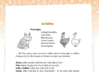 Texto La gallina