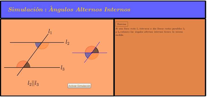 Ángulos alternos internos