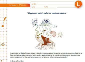 "El gato con botas": taller de escritura creativa