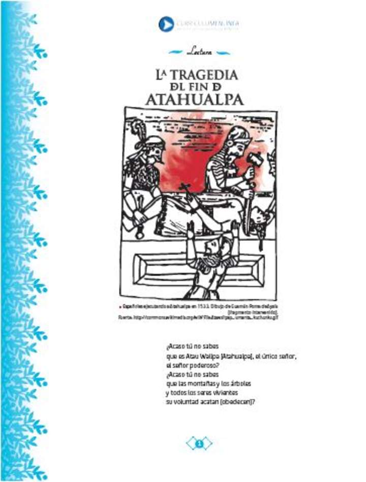 La tragedia del fin de Atahualpa