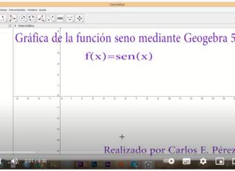 Youtube: Applet seno Geogebra