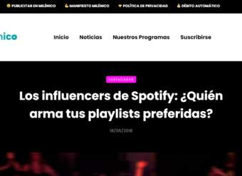 Milenico: Los influencers de Spotify: ¿Quién arma tus playlists preferidas?