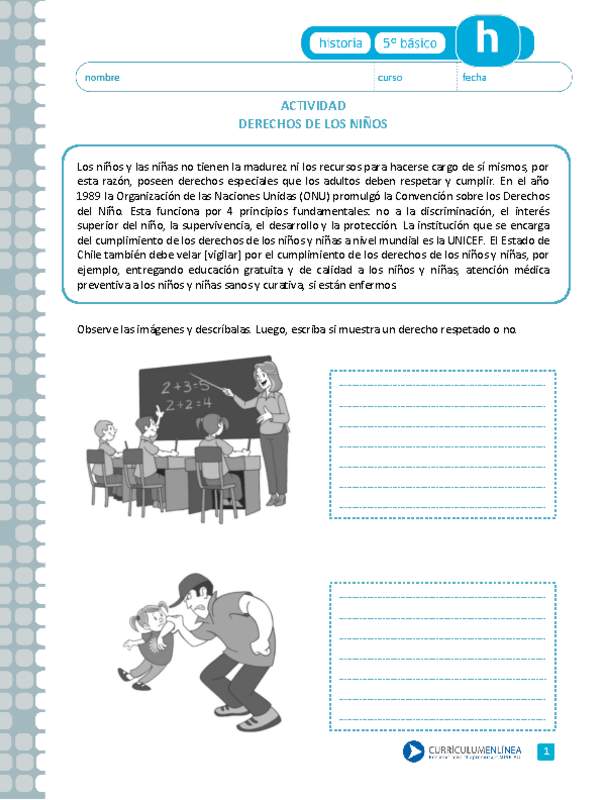 Derechos de los niños