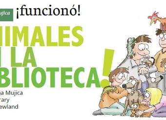 ¡Animales en la biblioteca!