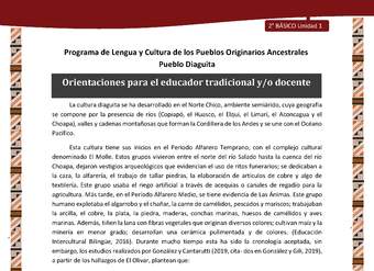 Orientaciones para el educador tradicional y/o docente