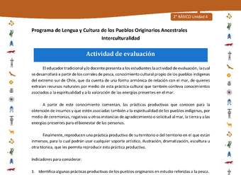 Actividad de evaluación