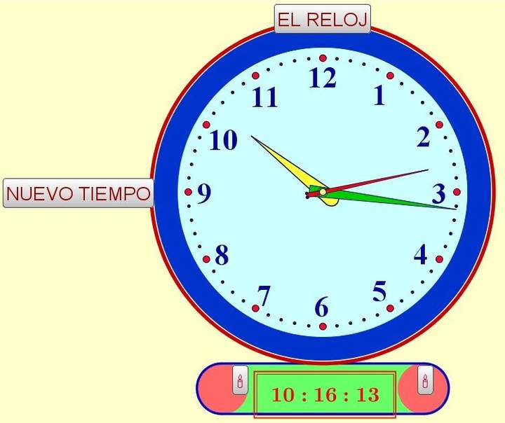 Reloj análogo y digital