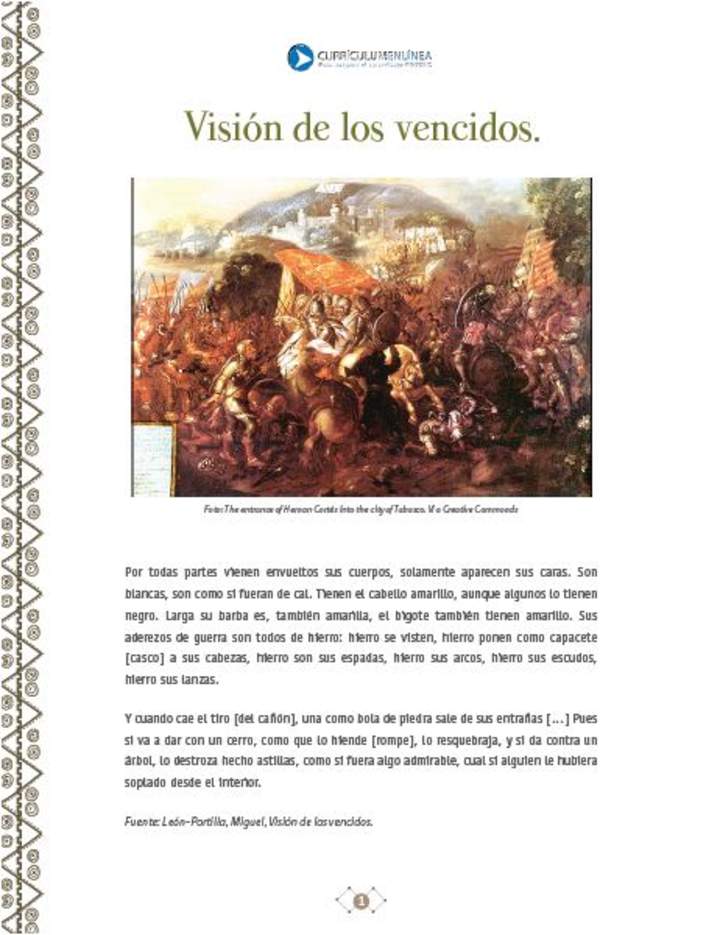 Visión de los vencidos